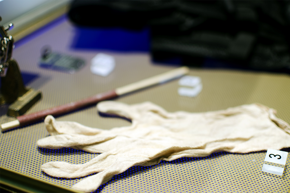 Föremål från fallet Peter Mangs